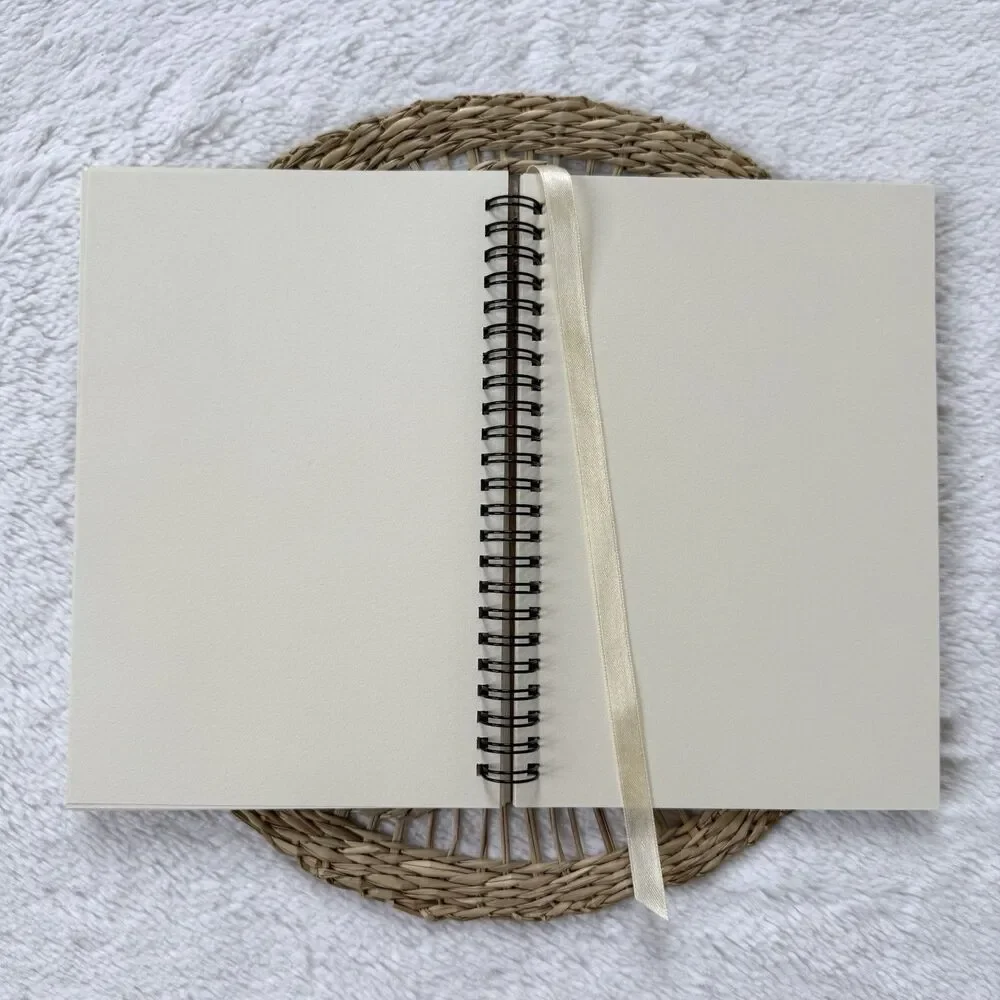 Handmade Dried Leaf Notebook With Bookmark A5 Unlined 60 Sheets 120 Pages